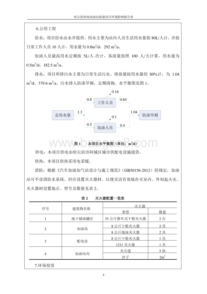 哈尔滨哈南加油站新建项目环境影响报告表.doc_第4页