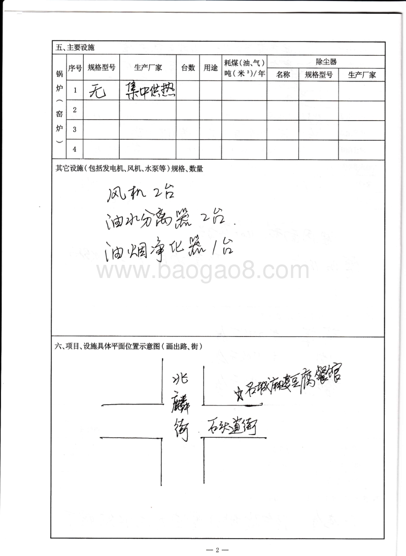 XX市道里区名城麻婆豆腐餐馆项目环境影响评价报告表全本.pdf_第3页