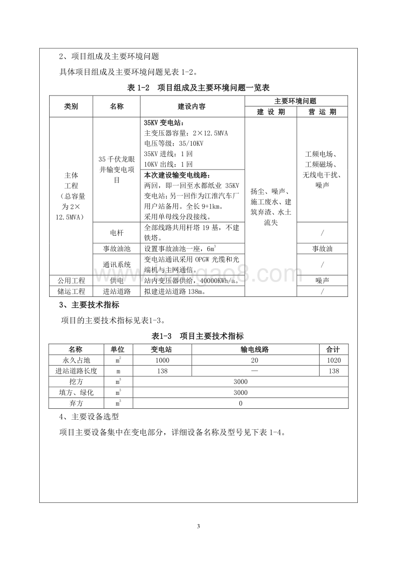 35千伏龙眼井输变电项目环境影响评价报告表全本.doc_第5页