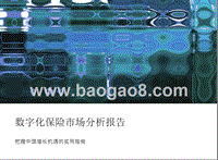 数字化保险市场分析报告.pptx