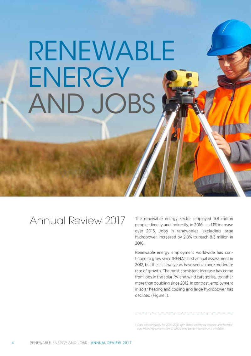 2017-2018可再生能源与就业机会年度回顾（英文版）.pdf_第4页