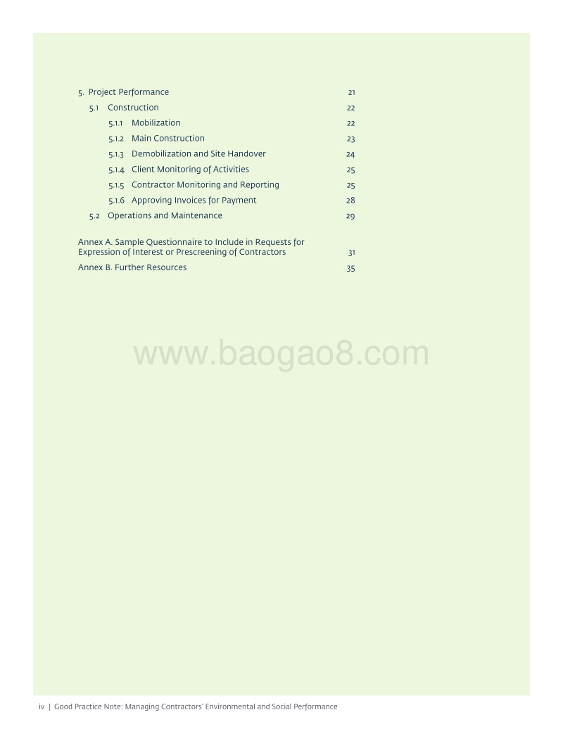 良好应用指引：管理承包商的环境和社会表现（英文版）.pdf_第4页
