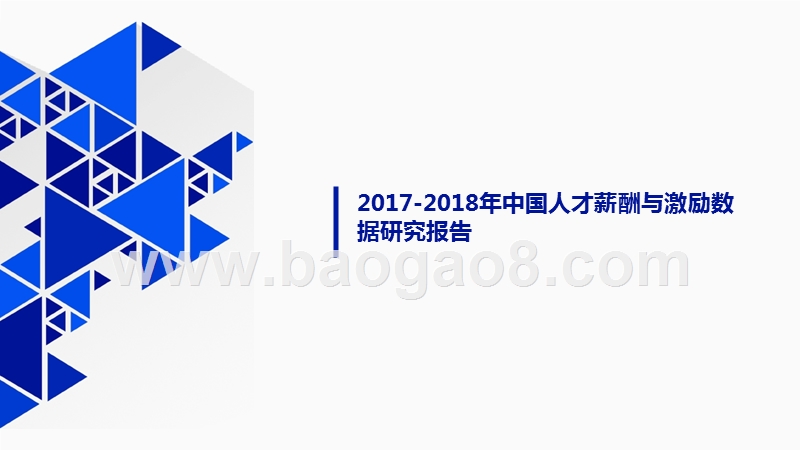 2017-2018年中国人才薪酬与激励数据研究报告.pptx_第1页