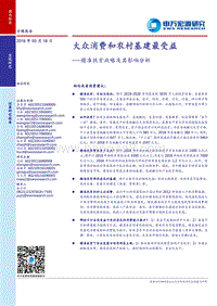 精准扶贫战略及其影响分析：大众消费和农村基建最受益.pdf