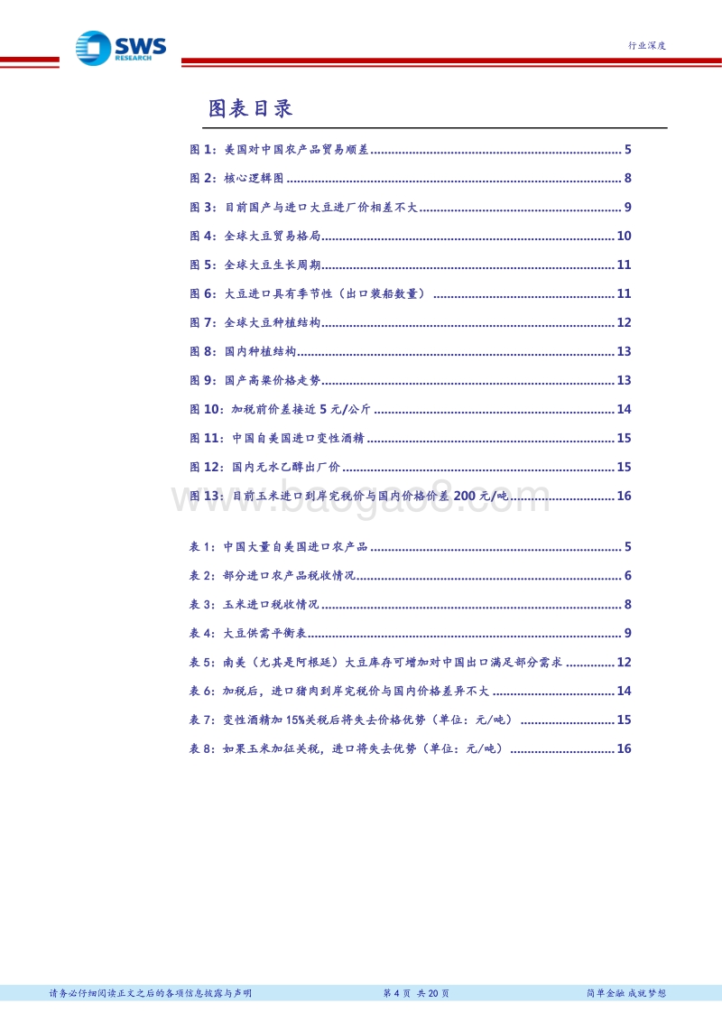 中美贸易摩擦对中国农业影响、主题投资逻辑和标的.pdf_第4页
