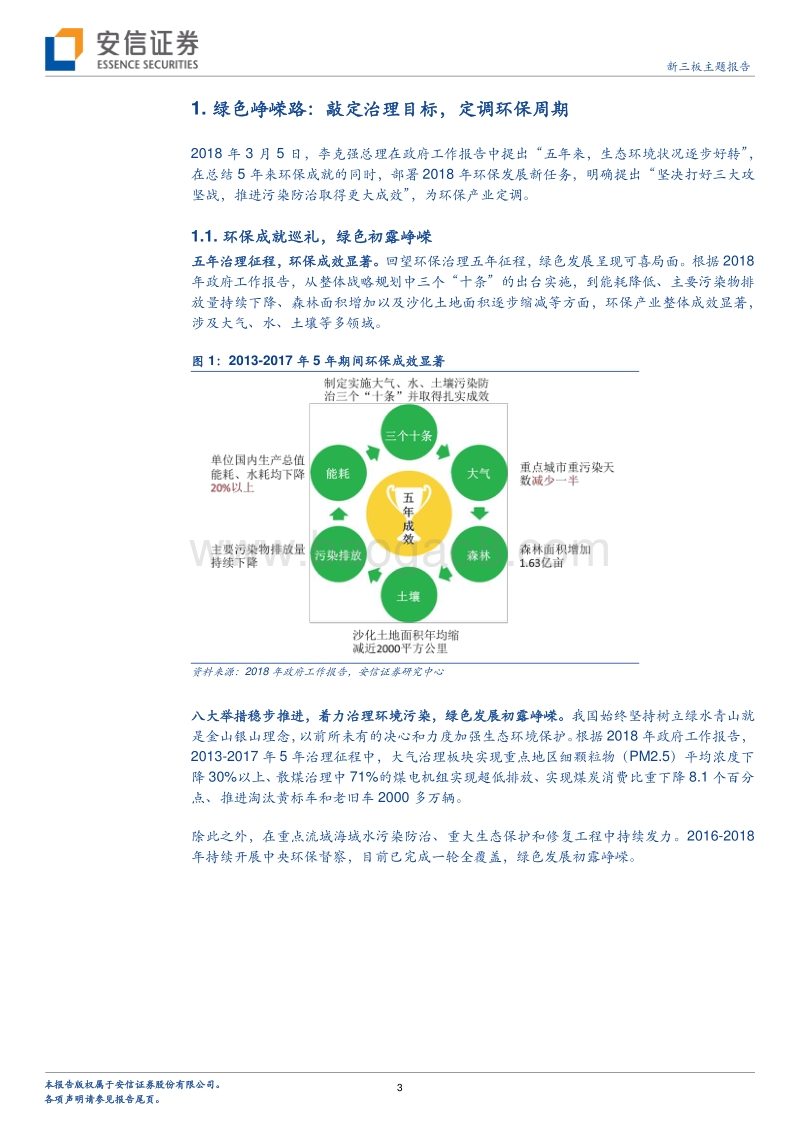 新三板环保行业“两会”专题研究：持久攻坚战，打造环保铁军.pdf_第3页
