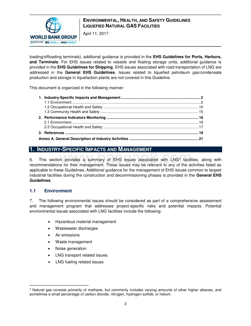液化天然气设施的环境、健康和安全指南（英文版）.pdf_第2页