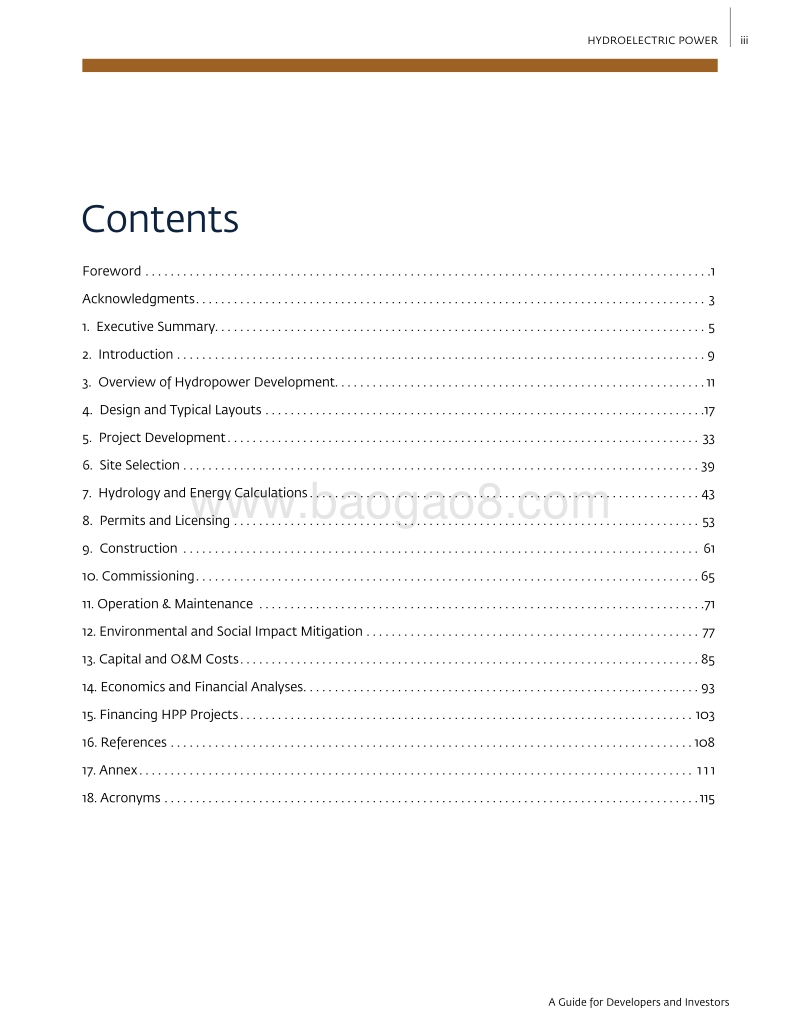 水力发电：开发商和投资者指南（英文版）.pdf_第3页