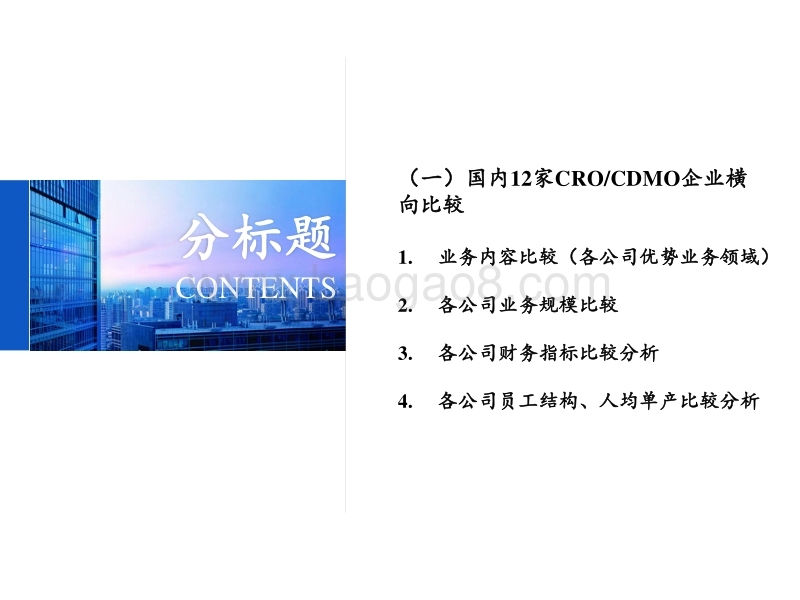 中国研发外包行业迎来高景气周期（系列二）：基于12家CRO、CDMO企业的比较分析.pdf_第4页
