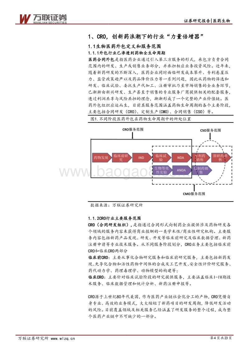 医药外包行业系列研究报告之二：CRO，创新药浪潮下的“力量倍增器”.pdf_第4页