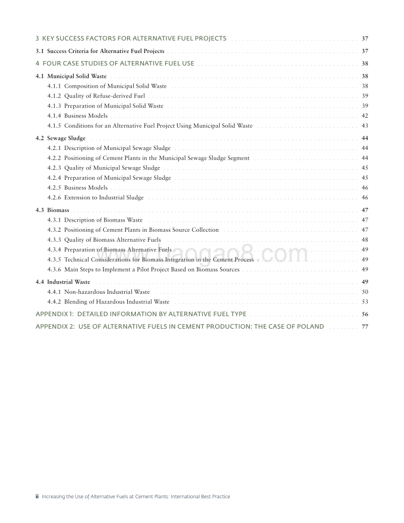 在水泥厂增加替代燃料的使用：国际最佳做法（英文版）.pdf_第4页