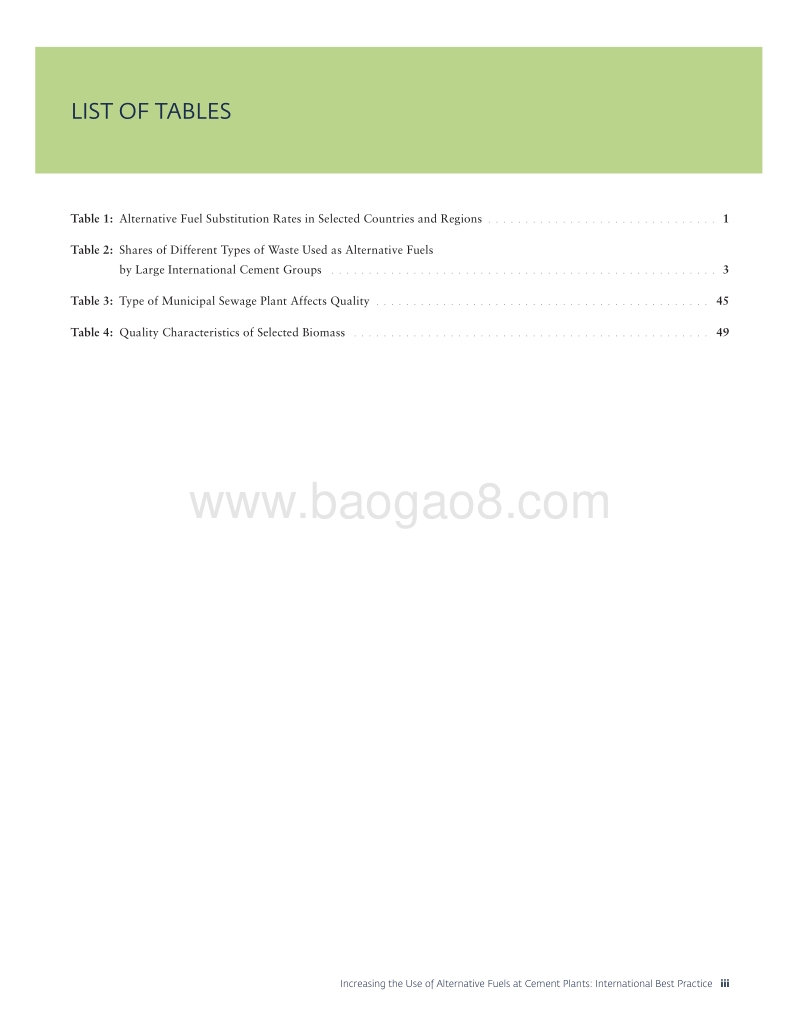 在水泥厂增加替代燃料的使用：国际最佳做法（英文版）.pdf_第5页