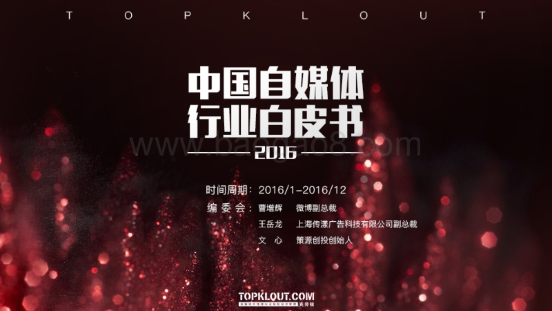 2016中国自媒体行业白皮书.pdf_第1页
