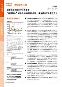 健康中国系列之中小市值篇：“医养结合”解决养老有效供给不足，康复养老产业潜力巨大.pdf