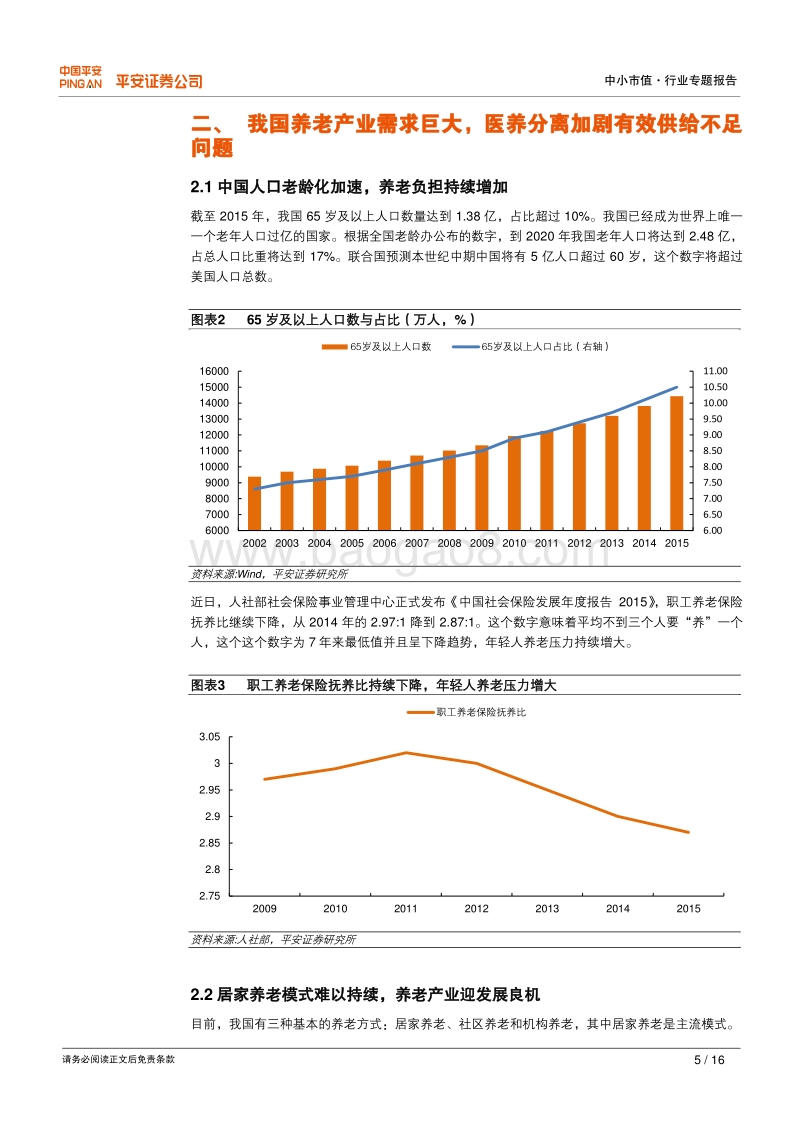 健康中国系列之中小市值篇：“医养结合”解决养老有效供给不足，康复养老产业潜力巨大.pdf_第5页