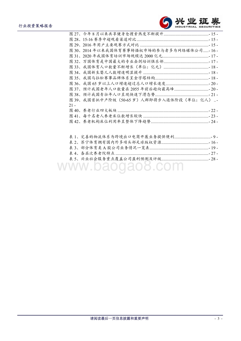 2018年社服投资策略系列之四：跨境电商引领中国质造，一老一少带动体育养老.pdf_第3页