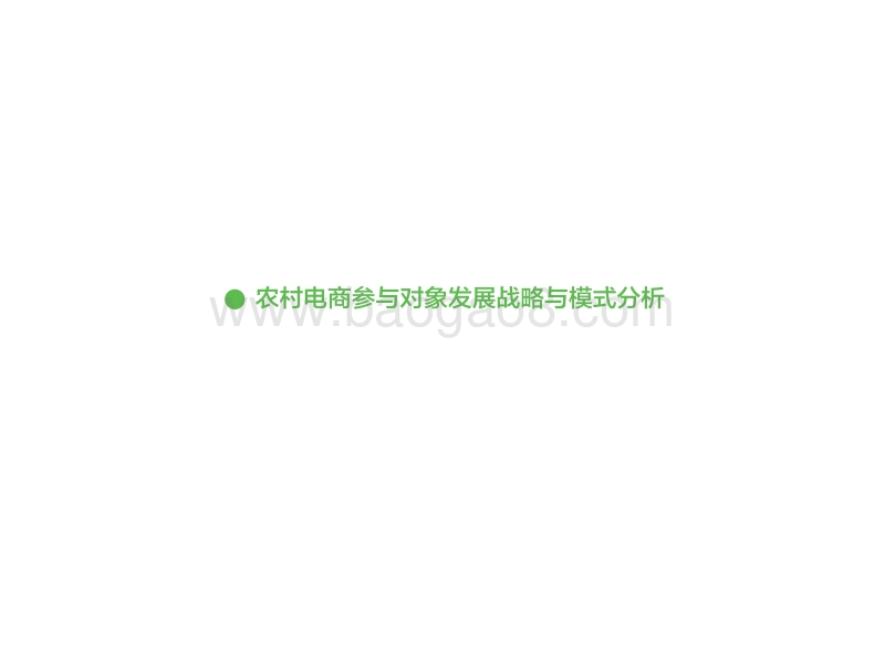 中国农村电商市场前景预测与投资规划分析简报.pdf_第3页