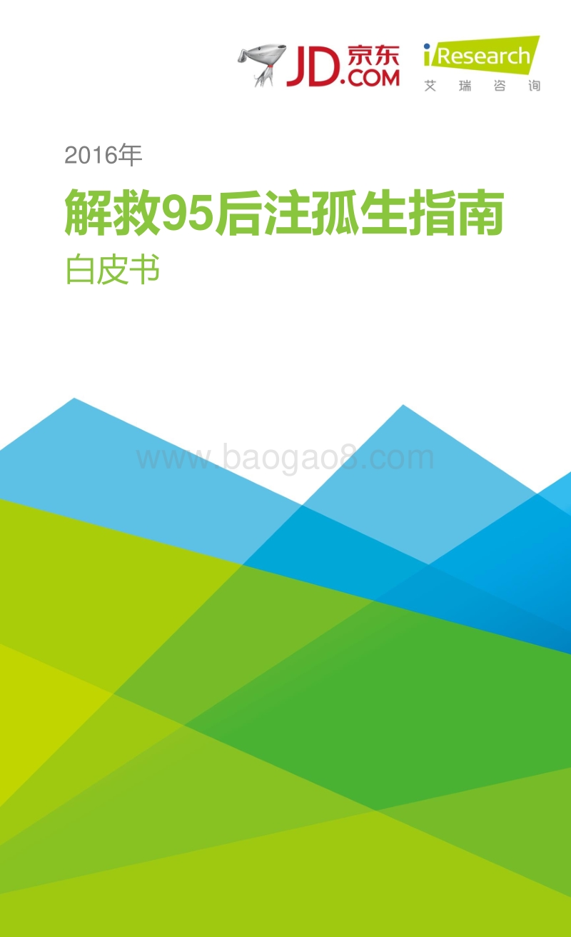 2016年解救95后注孤生指南白皮书.pdf_第1页