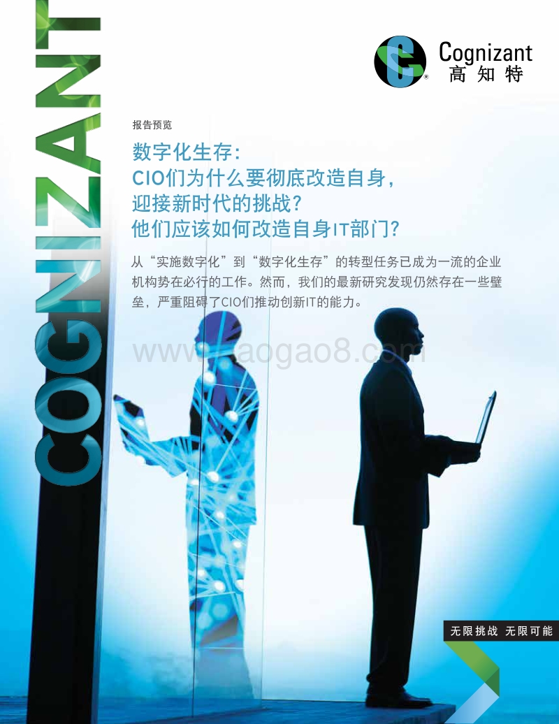 数字化生存：CIO们为什么要彻底改造自身，迎接新时代的挑战？他们应该如何改造自身IT部门？.pdf_第1页