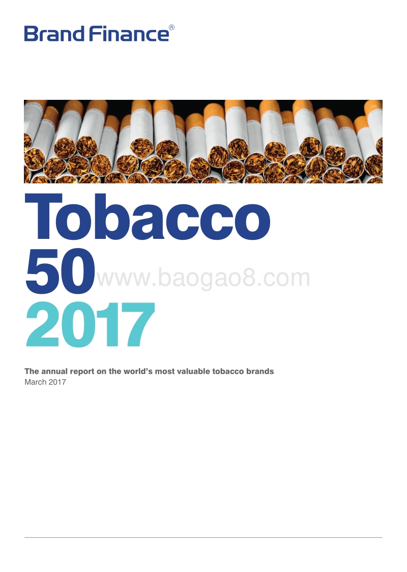 2017烟草50强品牌报告（英文版）.pdf_第1页