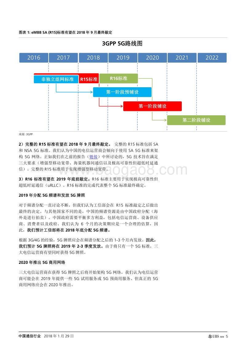 中国通信行业：5G发展情况越加明确.pdf_第5页