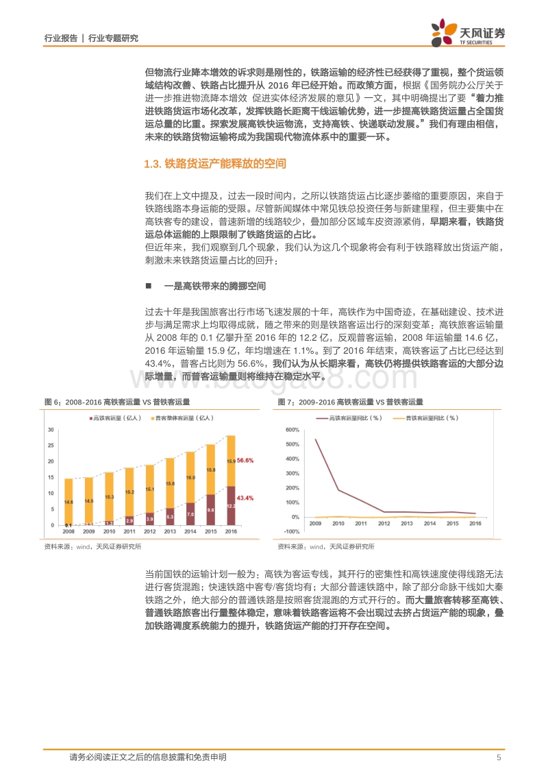 交通运输行业专题研究：是现代物流，也是铁路货运！升级正当时！.pdf_第5页