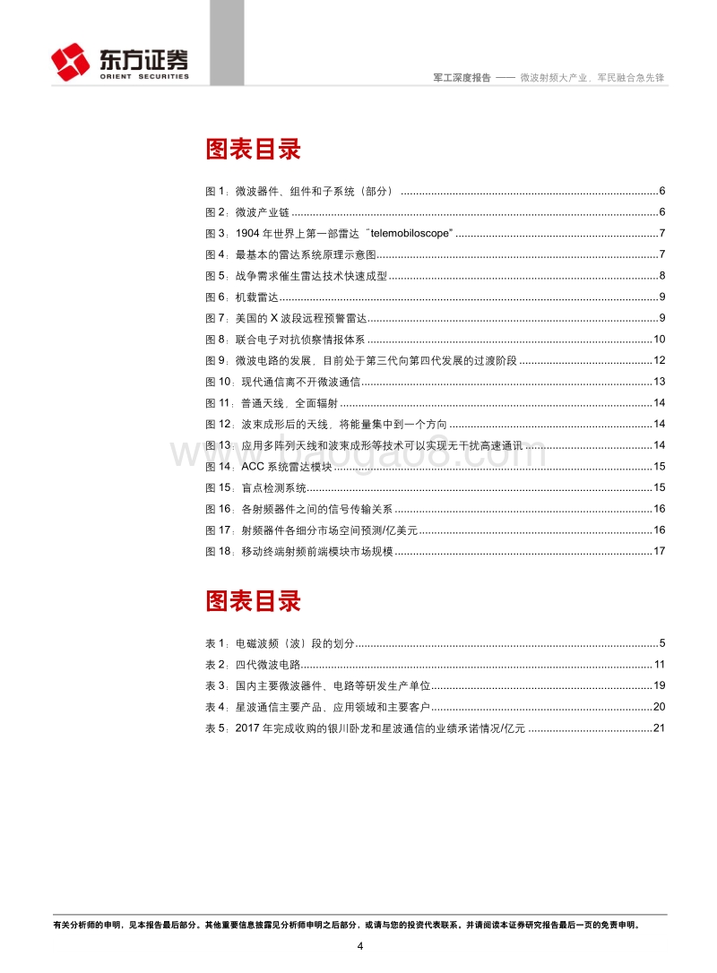 军工行业深度报告：微波射频大产业，军民融合急先锋.pdf_第4页