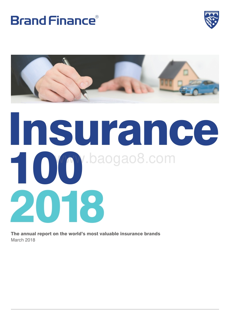 2018保险100强品牌报告（英文版）.pdf_第1页