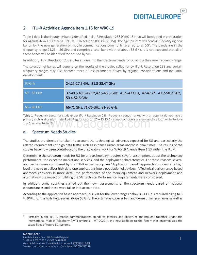 欧洲的5G频谱选择（英文版）.pdf_第4页