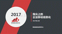 2017年指尖上的移动信息化发展趋势报告.pdf