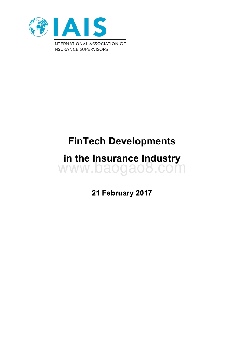 金融科技在保险业的发展（英文版）.pdf_第1页