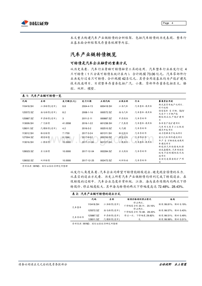 汽车整车行业转债分析手册.pdf_第4页