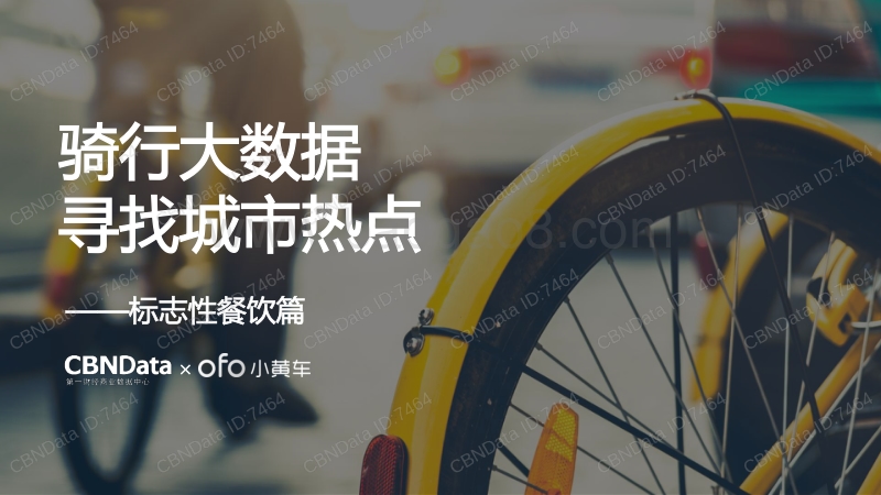 骑行大数据餐饮系列分析报告.pdf_第1页
