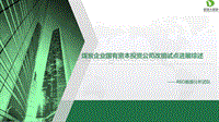 煤炭企业国有资本投资公司改组试点进展综述.pdf