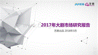 2017-2018年大剧市场研究报告.pdf