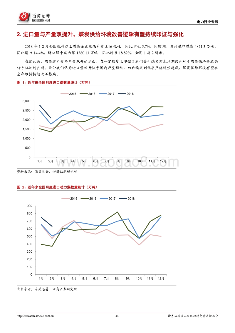 2018电力行业煤炭价格趋势洞察报告.pdf_第4页
