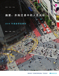 并购交易中人员风险分析报告.PDF