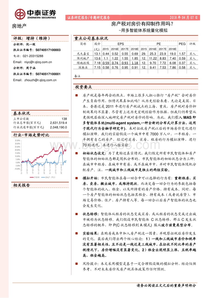 2018房产税对房价影响趋势分析报告.pdf_第1页
