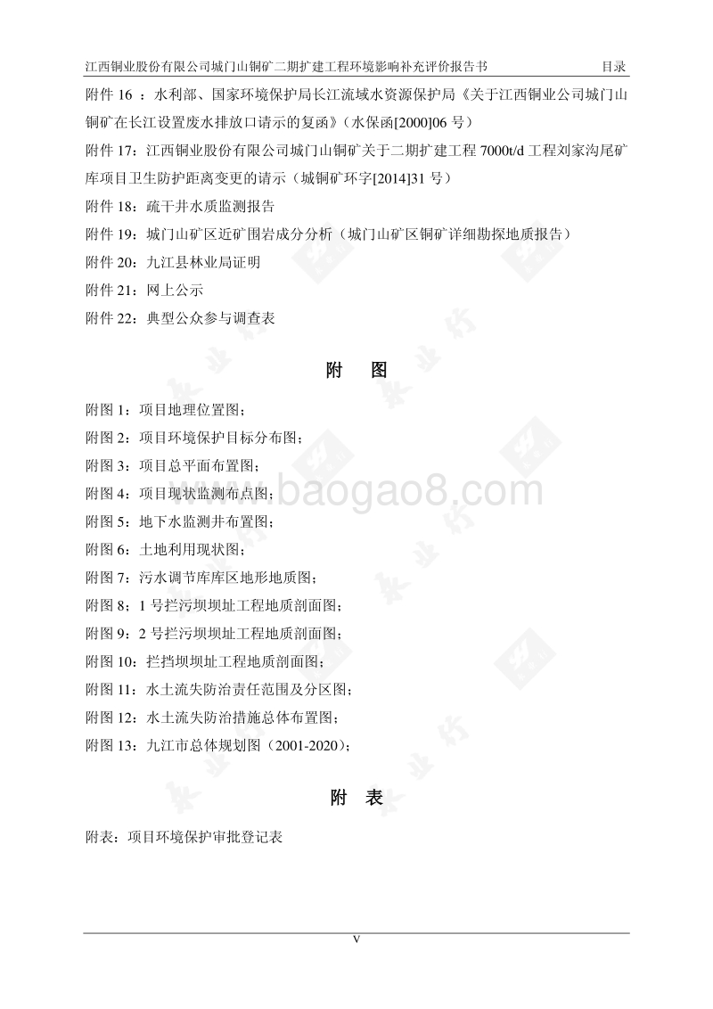 XX铜业股份有限公司城门山铜矿二期扩建工程环境影响补充评价环境影响评价报告表全本公示.pdf_第5页