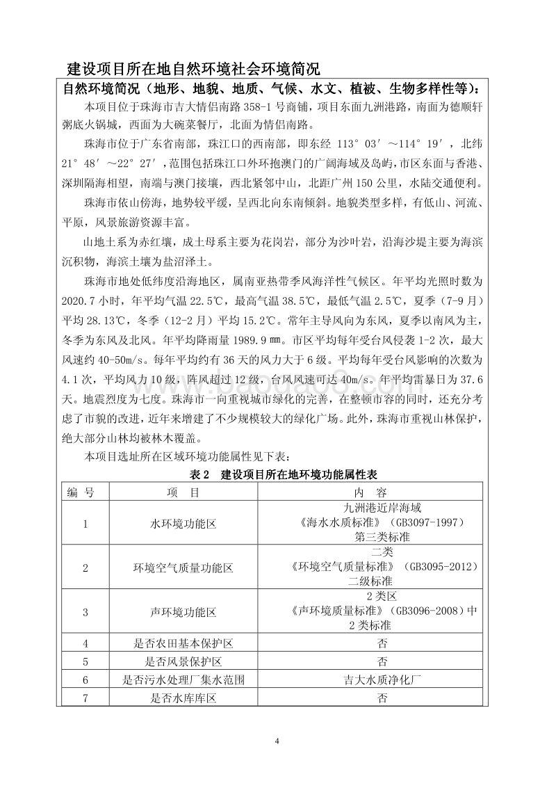 XX市吉大口福轩餐厅餐饮项目环境影响评价报告表全本公示.pdf_第5页
