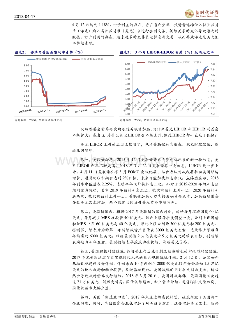 本轮港币贬值的成因、影响及展望报告.pdf_第4页