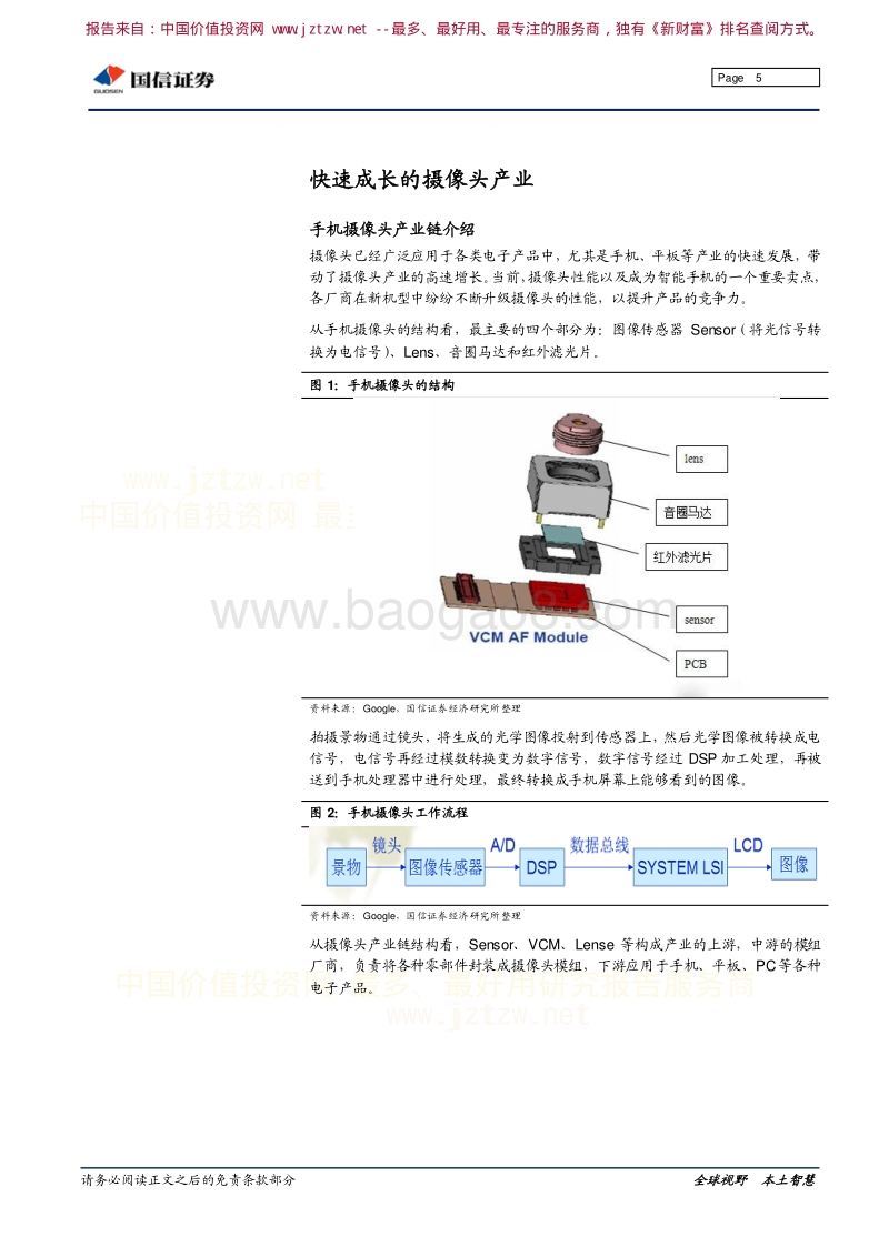 摄摄像头产业专题研究：手机摄像头产业竞争格局及趋势.pdf_第5页
