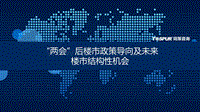 两会后楼市政策导向及未来楼市结构性机会.pdf