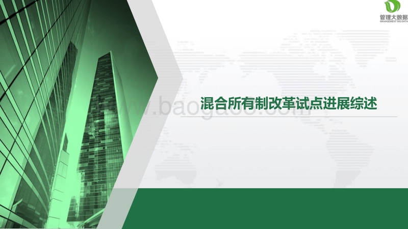 混合所有制改革试点进展综述.pdf_第1页
