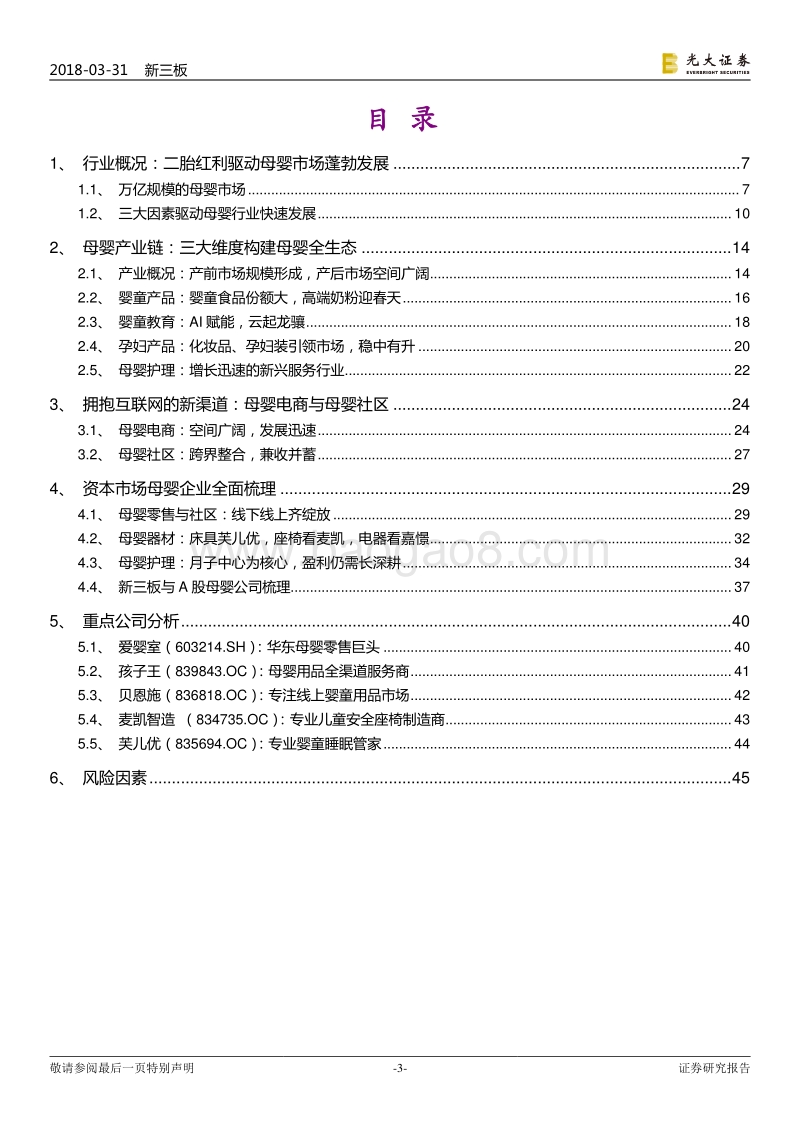 母婴行业跨市场深度报告：二胎潮动，红利汇涌.pdf_第3页