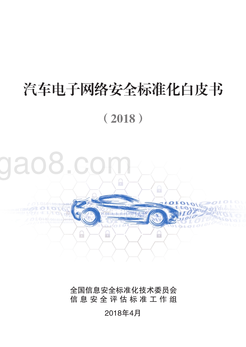 2018汽车电子网络安全标准化白皮书.pdf_第1页