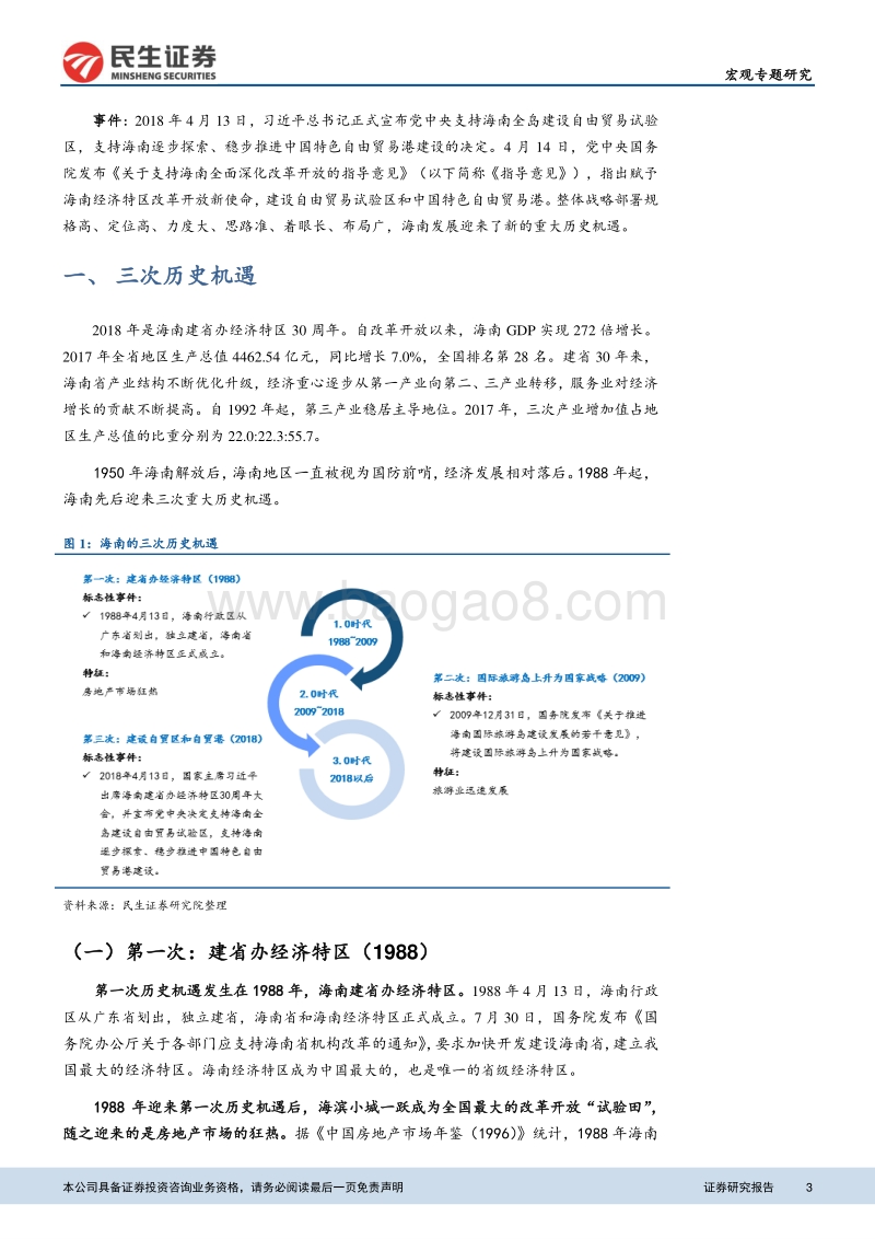 三十而立：海南迎来新的历史机遇.pdf_第3页