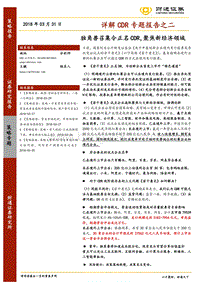 详解CDR专题报告之二：独角兽召集令正名CDR，聚焦新经济领域.pdf