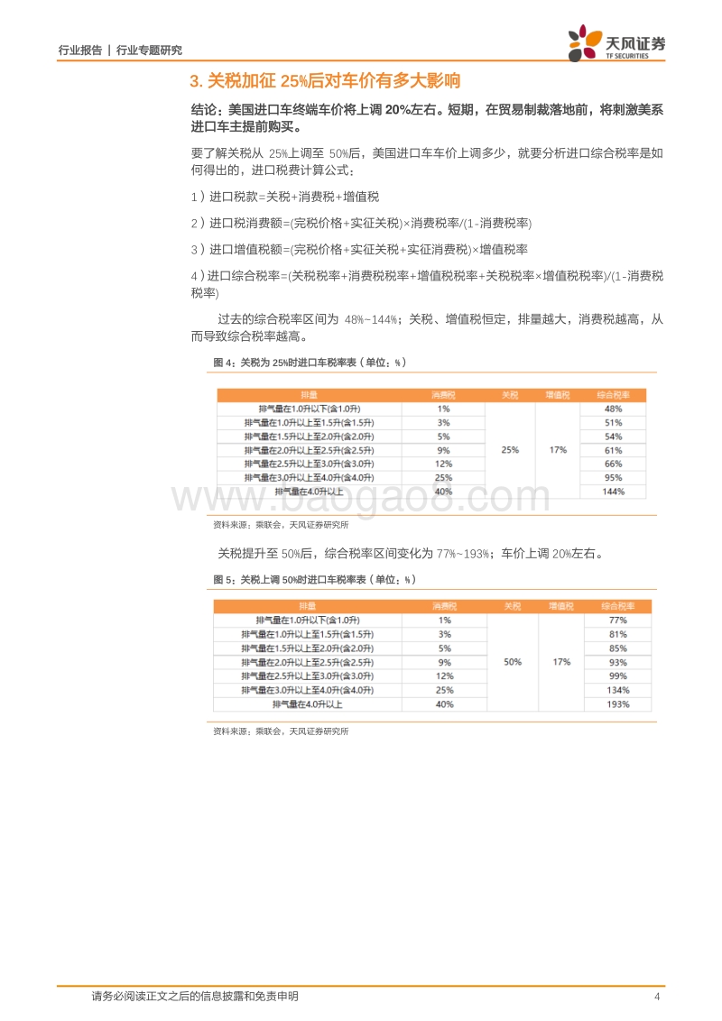 中美贸易战，对全球汽车影响几何？.pdf_第4页