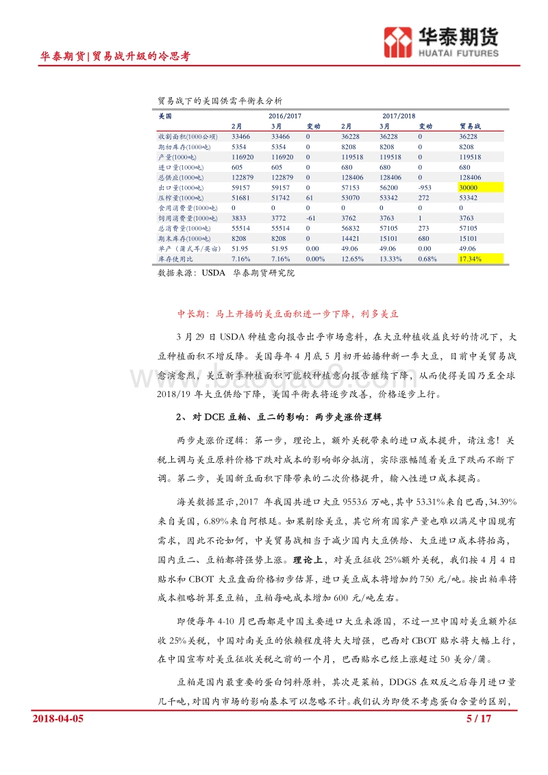 农产品专题报告：贸易战升级的冷思考.pdf_第5页